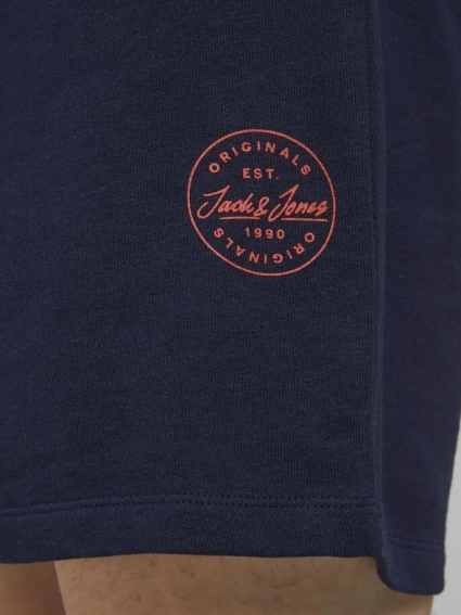 Шорты JJI SHARK JJSWEAT SHORTS AT STS 12182595 Navy Blazer Jack&amp;Jones L Темно-синий 12182595NavyBlazer фото 4 — интернет-магазин Tapok