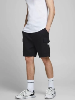 Шорты JJIAIR CARGO SWEAT SHORTS NB 12186752 Black Jack&amp;Jones L Черный 12186752Black