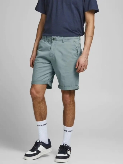 Шорты JJIBOWIE JJSHORTS SOLID SA STS 12165604 Trooper Jack&amp;Jones L Голубой 12165604Trooper фото 2 — интернет-магазин Tapok