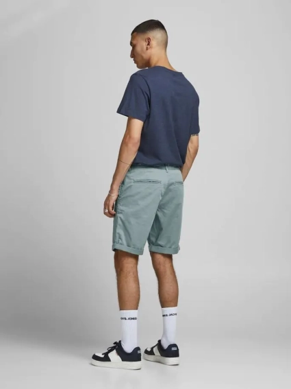 Шорты JJIBOWIE JJSHORTS SOLID SA STS 12165604 Trooper Jack&amp;Jones L Голубой 12165604Trooper фото 3 — интернет-магазин Tapok