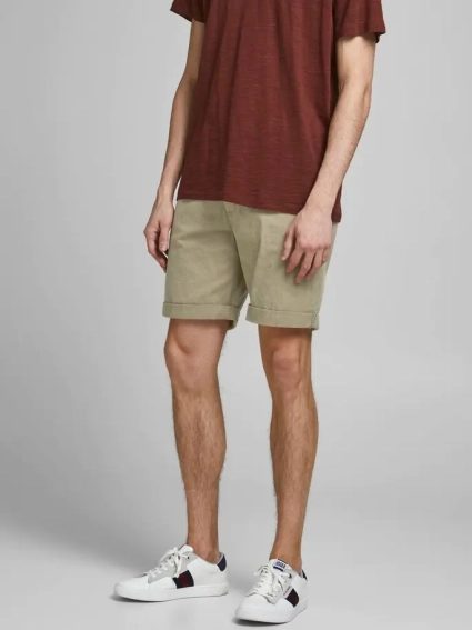 Шорти JJIKENSO JJCHINO SHOR 12183665 Crockery Jack&Jones S Бежевий 12183665Crockery фото 2 — інтернет-магазин Tapok
