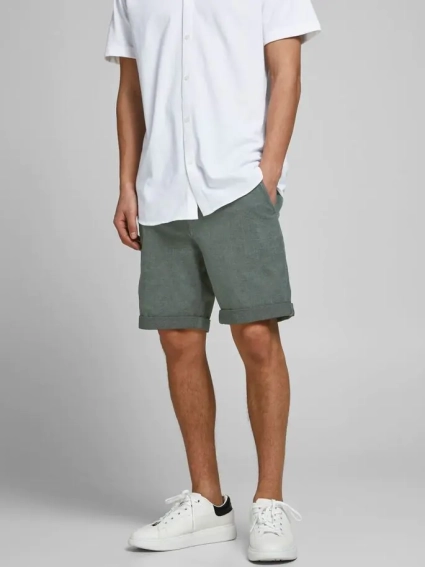 Шорты JJIKENSO JJCHINO SHORTS 21 AKM STS 12183665 Trooper Jack&amp;Jones L Темно-серый 12183665Trooper фото 2 — интернет-магазин Tapok