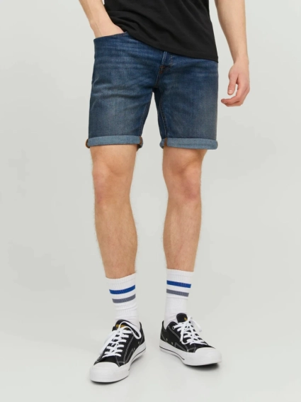 Шорты JJIRICK JJORIGINAL SHORTS AM 626 12225899-Blue Denim Jack&amp;Jones L Темно-синий 12225899-Blue Denim фото 1 — интернет-магазин Tapok