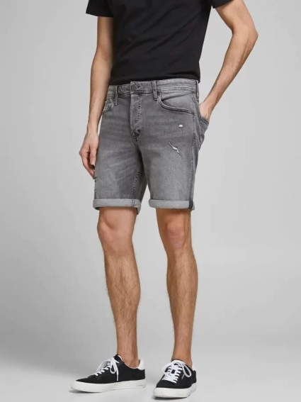 Шорти JJIRICK JJORIGINAL SHORTS NA 040 12182957 Grey Denim Jack&Jones XL Сірий 12182957GreyDenim фото 1 — інтернет-магазин Tapok