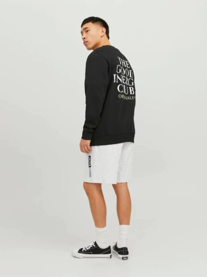 Шорты JPSTNEO SWEAT SHORTS 12225143-White Melange Jack&amp;Jones L Белый 12225143-White Melange фото 4 — интернет-магазин Tapok