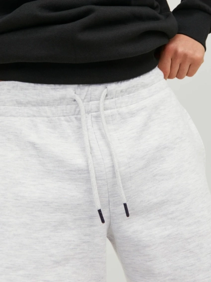 Шорты JPSTNEO SWEAT SHORTS 12225143-White Melange Jack&amp;Jones L Белый 12225143-White Melange фото 5 — интернет-магазин Tapok