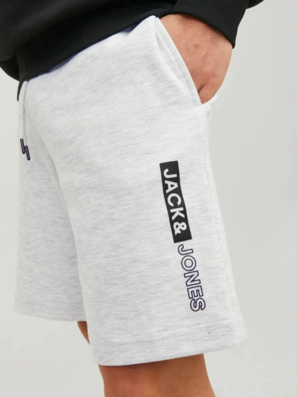 Шорты JPSTNEO SWEAT SHORTS 12225143-White Melange Jack&amp;Jones L Белый 12225143-White Melange фото 6 — интернет-магазин Tapok