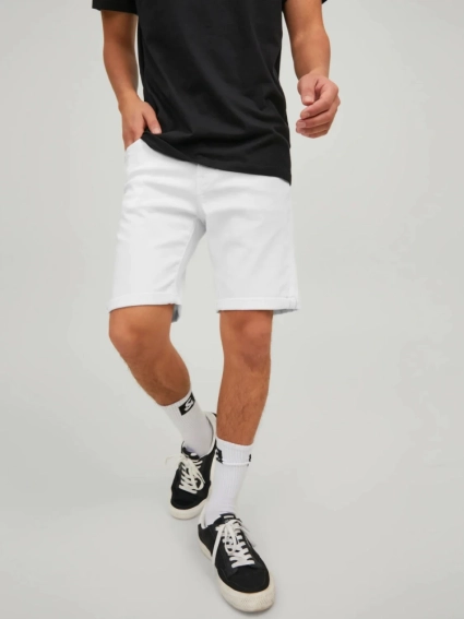 Шорти JPSTRICK JJICON SHORTS AMA SN 12232400-Bright White Jack&Jones L Білий 12232400-Bright White фото 1 — інтернет-магазин Tapok