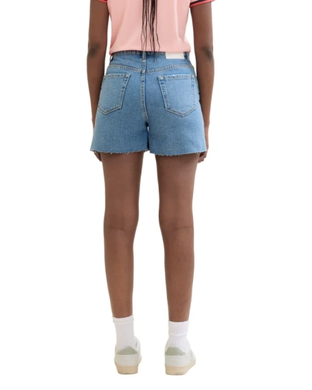 Шорты MOM SHORTS 1041242ХХ10119 Tom Tailor L Синий 1041242ХХ10119 фото 3 — интернет-магазин Tapok