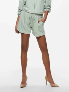 Шорты ONLLAYA SHORTS SWT 15231359 Surf Spray ONLY XL Бирюзовый 15231359SurfSpray