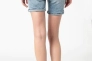 Шорты ONLPAOLA LIFE HW SHORTS BB AZG871 15225320 Light Blue Denim ONLY S Голубой 15225320LightBlueDenim Фото 3