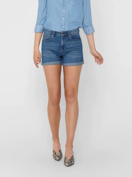 Шорти ONLPHINE LIFE SHORTS BB MAS0000 15196218 Medium Blue Den ONLY M Синій 15196218MediumBlueDen фото 1 — інтернет-магазин Tapok