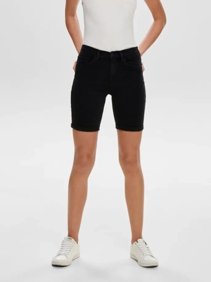 Шорты ONLRAIN LIFE MID LONG SHORTS NOOS 15176847 Black ONLY L Черный 15176847Black фото 1 — интернет-магазин Tapok