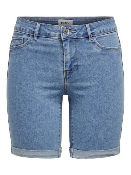 Шорты ONLSUN ANNE K MID LONG SHORTS BJ15268-1 15185316 Light Blue Denim ONLY XS Голубой 15185316LightBlueDeni фото 4 — интернет-магазин Tapok
