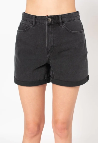Шорты ONLVEGA LIFE HW MOM SHORTS BJ745 15234370-Black ONLY M Черный 15234370-Black фото 3 — интернет-магазин Tapok