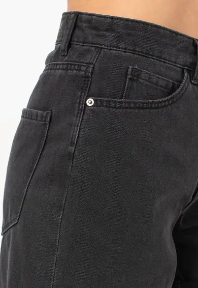 Шорты ONLVEGA LIFE HW MOM SHORTS BJ745 15234370-Black ONLY M Черный 15234370-Black фото 5 — интернет-магазин Tapok