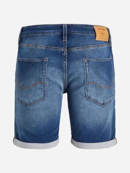 Шорти джинсові JJIRICK JJICON SHORTS GE 006 I.K STS 12166269 BlueDenim Jack&Jones L Синій 12166269BlueDenim фото 2 — інтернет-магазин Tapok