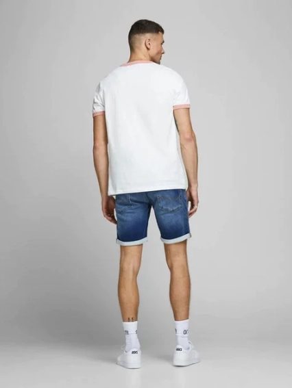 Шорти джинсові JJIRICK JJICON SHORTS GE 006 I.K STS 12166269 BlueDenim Jack&Jones L Синій 12166269BlueDenim фото 4 — інтернет-магазин Tapok