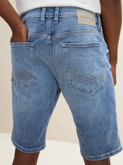 Джинсовые шорты Josh shorts 1029860-10281 Tom Tailor 29 Голубой 1029860-10281 фото 3 — интернет-магазин Tapok