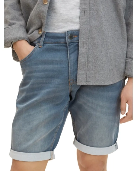 Шорти джинсові Josh shorts 1029861-10160 Tom Tailor 29 Синій 1029861-10160 фото 4 — інтернет-магазин Tapok