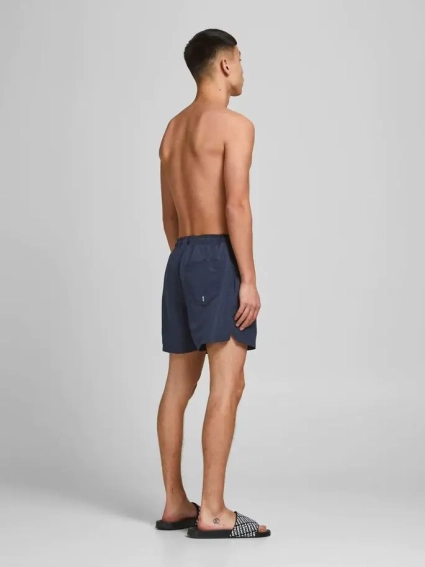 Шорты для плавания JJIBALI JJSWIMSHORTS AKM LOGO STS 12183806 Navy Blazer Jack&amp;Jones S Темно-синий 12183806NavyBlazer фото 5 — интернет-магазин Tapok
