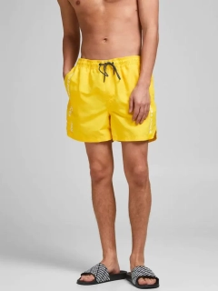 Шорты для плавания JJIBALI JJSWIMSHORTS AKM LOGO TAPE 12183810 Vibrant Yellow Jack&amp;Jones XXL Желтый 12183810VibrantYellow
