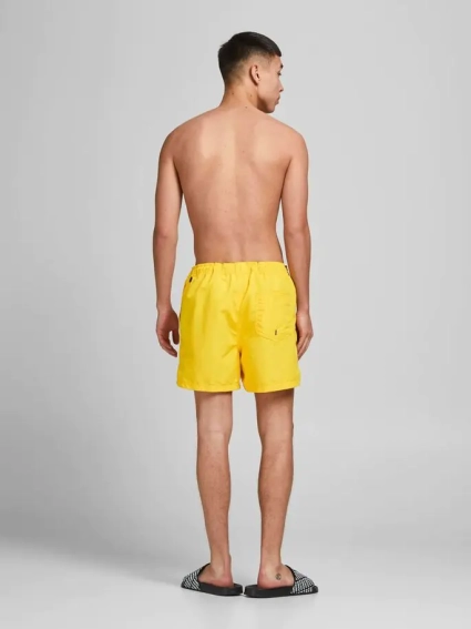 Шорти для плавання JJIBALI JJSWIMSHORTS AKM LOGO TAPE 12183810 Vibrant Yellow Jack&Jones XXL Жовтий 12183810VibrantYellow фото 2 — інтернет-магазин Tapok