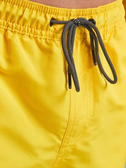 Шорти для плавання JJIBALI JJSWIMSHORTS AKM LOGO TAPE 12183810 Vibrant Yellow Jack&Jones XXL Жовтий 12183810VibrantYellow фото 3 — інтернет-магазин Tapok