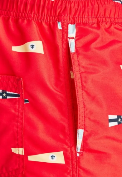 Шорти для плавання JJIBALI JJSWIMSHORTS AKM SAILOR 12184794 Flame Scarlet Jack&Jones L Червоний 12184794FlameScarlet фото 4 — інтернет-магазин Tapok
