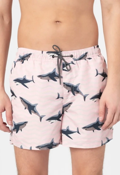 Шорти для плавання JJIBALI JJSWIMSHORTS AKM SEA ANIMALS 12184799 Pink Dogwood Jack&Jones L Розовий 12184799PinkDogwood фото 1 — інтернет-магазин Tapok