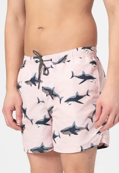 Шорти для плавання JJIBALI JJSWIMSHORTS AKM SEA ANIMALS 12184799 Pink Dogwood Jack&Jones L Розовий 12184799PinkDogwood фото 2 — інтернет-магазин Tapok