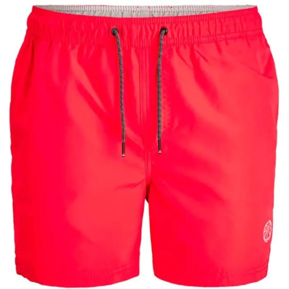 Шорти для плавання JJIBALI JJSWIMSHORTS AKM SOLID STS 12183741 Flame Scarlet Jack&Jones L Червоний 12183741FlameScarlet фото 1 — інтернет-магазин Tapok