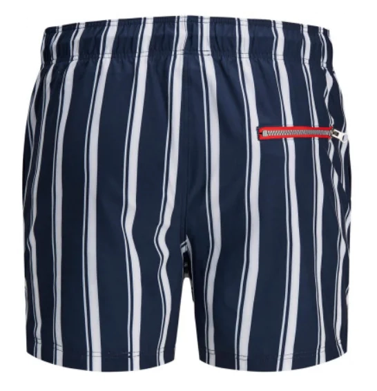 Шорти для плавання JJIMAUI JJSWIMSHORTS ST STRIPE 12186194 Navy Blazer Jack&Jones L Темно-синій 12186194NavyBlazer фото 4 — інтернет-магазин Tapok