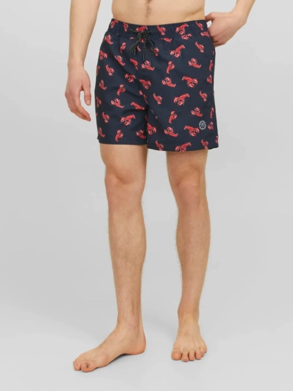 Шорти для плавання JPSTFIJI JJSWIM AOP LY SN 12227247-Navy Blazer Jack&Jones L Темно-синій 12227247-Navy Blazer фото 1 — інтернет-магазин Tapok