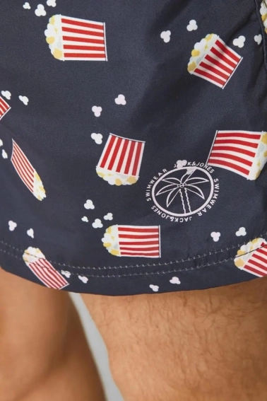 Шорти плавальні JPSTCRETE JJSWIM AKM FOOD 12203822-Navy Blazer Jack&Jones L Темно-синій 12203822-Navy Blazer фото 5 — інтернет-магазин Tapok