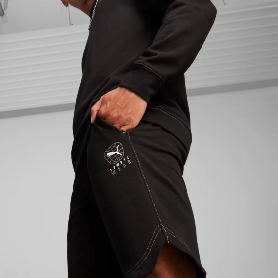 Шорты спортивные BETTER SPORTSWEAR Shorts 67900401 Puma S Черный 67900401 фото 3 — интернет-магазин Tapok