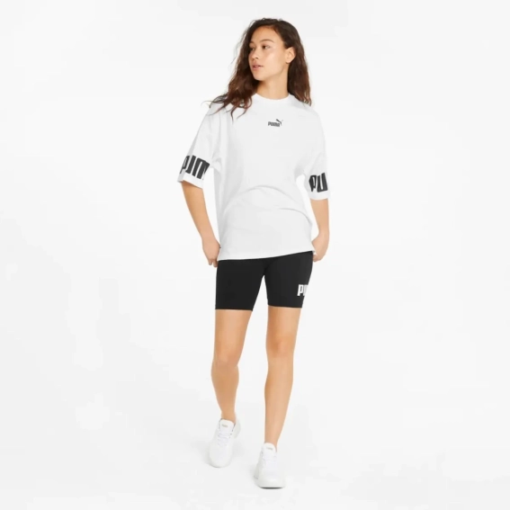 Шорты спортивные ESS Logo Short Leggings 84834701 Puma XL Черный 84834701 фото 3 — интернет-магазин Tapok