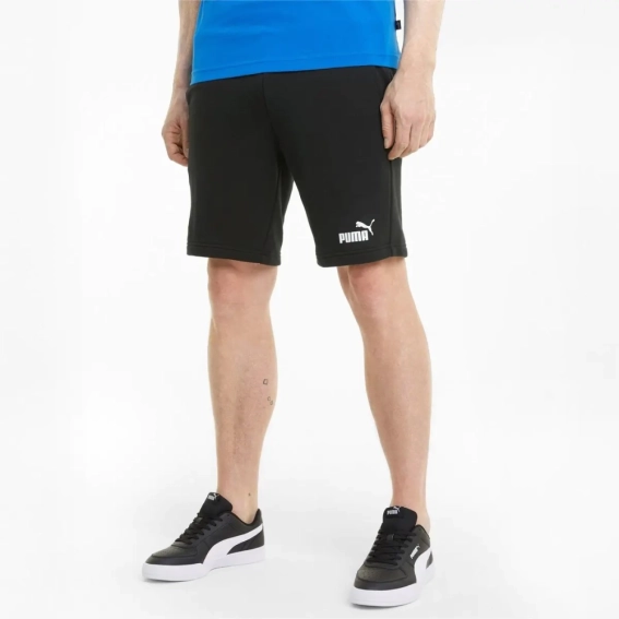 Шорты спортивные ESS Slim Shorts 58674201 Puma S Черный 58674201 фото 3 — интернет-магазин Tapok