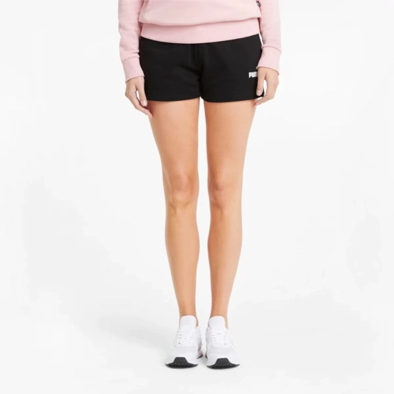Шорты спортивные ESS Sweat Shorts 58682401 Puma XXS Черный 58682401 фото 1 — интернет-магазин Tapok