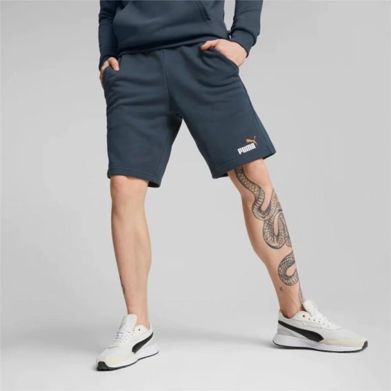Шорти спортивні ESS+ 2 Col Shorts 58676615 Puma XS Темно-синій 58676615 фото 1 — інтернет-магазин Tapok