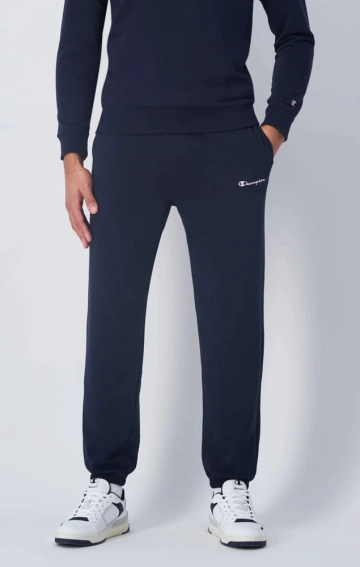 Штани elastic cuff pants 219895-BS501 Champion L Темно-синій 219895-BS501 фото 1 — інтернет-магазин Tapok