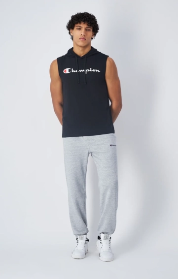 Брюки elastic cuff pants 219895-EM021 Champion L Серый 219895-EM021 фото 3 — интернет-магазин Tapok