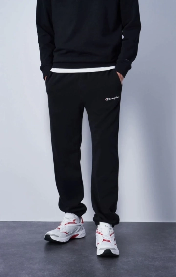 Штани elastic cuff pants 219895-KK001 Champion M Чорний 219895-KK001 фото 1 — інтернет-магазин Tapok
