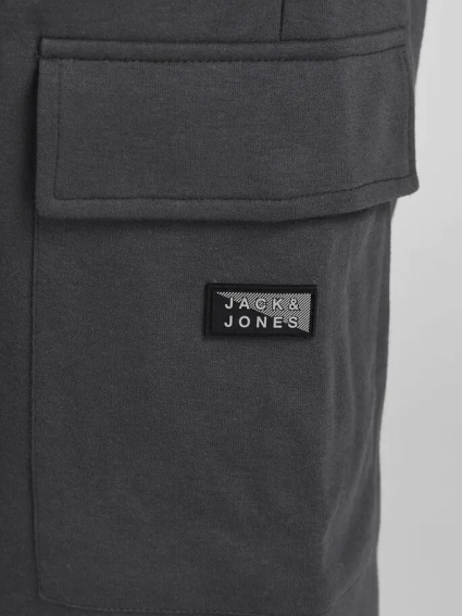 Брюки JJIGORDON JJAIR CARGO SWEAT PANTS NB 12184972-Asphalt Jack&amp;Jones L Темно-серый 12184972-Asphalt фото 4 — интернет-магазин Tapok