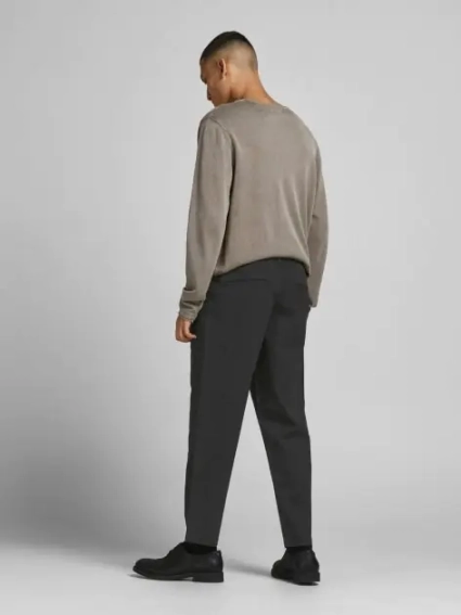 Штани JPSTBILL JJRICO CROPPED AKM 000 BLACK 12192602-Black Jack&Jones 28/32 Чорний 12192602-Black фото 2 — інтернет-магазин Tapok