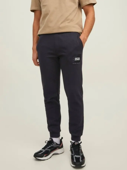 Штани JPSTGORDON JJJILOCK SWEAT PANTS IN 12213281-Black Jack&Jones M Чорний 12213281-Black фото 1 — інтернет-магазин Tapok