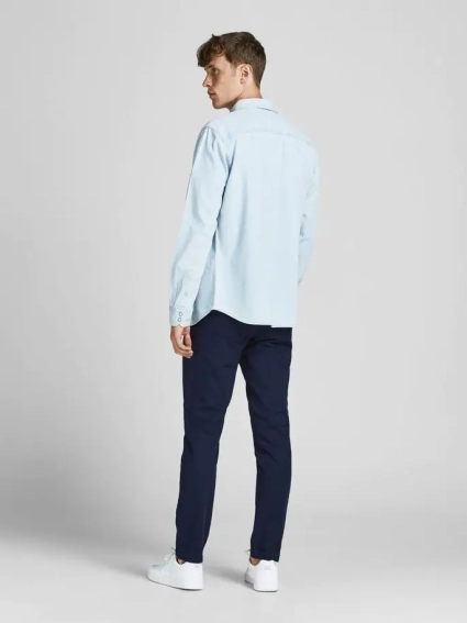 Брюки JPSTMARCO JJDAVE AKM NAVY BLAZER NOOS 12174309-Navy Blazer Jack&amp;Jones 30/34 Темно-синий 12174309-Navy Blazer фото 2 — интернет-магазин Tapok