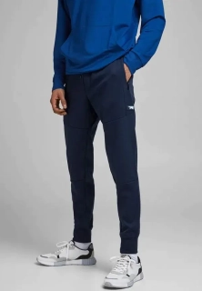 Брюки JPSTWILL JJAIR SWEAT PANTS NOOS NB 12184970-Navy Blazer-Detail:MELANGE Jack&amp;Jones M Темно-синие 12184970-Navy Blazer-Deta