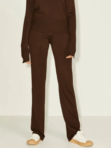 Брюки JXHARPER SOFT KNIT PANT NOOS 12202996-Demitasse JJXX L Коричневый 12202996-Demitasse фото 1 — интернет-магазин Tapok