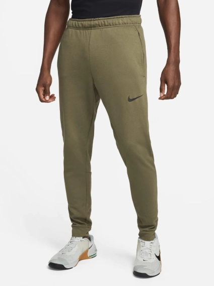 Брюки M NK DF PNT TAPER FL CZ6379-222 Nike S Хаки CZ6379-222 фото 1 — интернет-магазин Tapok